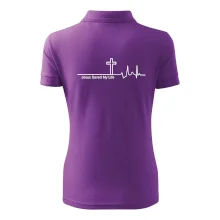 Jesus Saved My Life kríž ekg Jesus Saved My Life kríž ekg