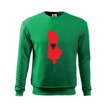 Albánsko mapa a znak Albánsko mapa a znak