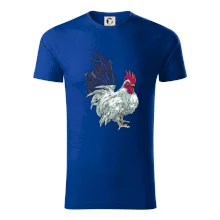 Kohút kreslený biely Kohút kreslený biely