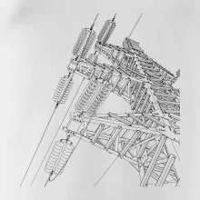 Nákres stožiara vysokého napätia