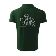 Fitness muž jedným ťahom Fitness muž jedným ťahom