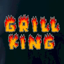 Grill King ohnivý nápis Grill King ohnivý nápis