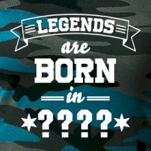 Legends are born in (Tvoj mesiac narodenia)