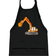 Bager bez nápisu oranžový