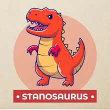 Dinosaurie mená - oranžový dinosaurus