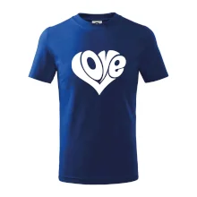 Love nápis jednoduchý