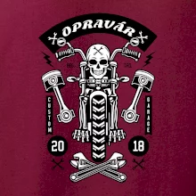 Motorkár  lebka opravár