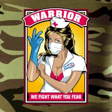 Corona Nurse warrior Corona Nurse warrior