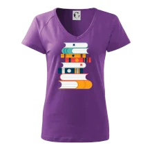 Knihy flat design Knihy flat design