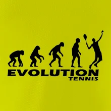 Evolúcia tenis chlapec
