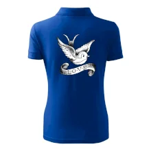 Love holubica - kreslená