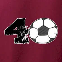 Futbal okrúhle narodeniny 40