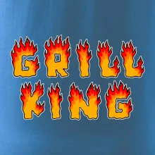 Grill King ohnivý nápis