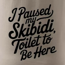 I Paused My Skibidi Toilet to be Here