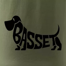 Basset nápis v tele