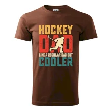Hockey dad like a regular dad but cooler