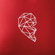 Párový motív srdca geometrie - ONA