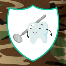 Zúbok na prsníku - zrkadlo