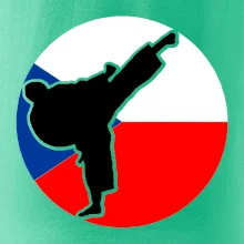 Karate CZ vlajka Karate CZ vlajka