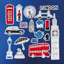 Velká Británie - kreslené ikonky Velká Británie - kreslené ikonky