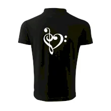 Husľový kľúč srdce Husľový kľúč srdce