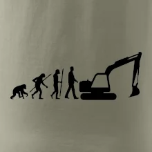 Evolúcia bager veľký