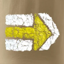 Párová turistická značka žlutá