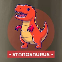 Dinosaurie mená - oranžový dinosaurus