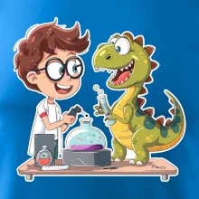 Chemik a dinosaurus - chlapec
