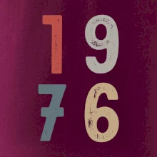 Vintage číslica 1976