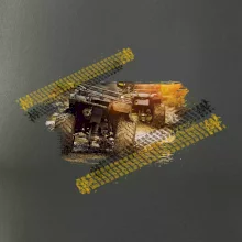 ATV štvorkolka v bahne