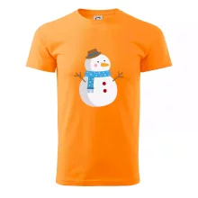 Snehuliak so šálom