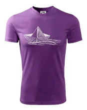 Letná romantika - papierová loďka