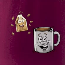 Parové tričko - Hrnček a čaj