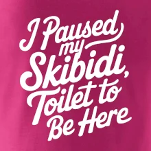 I Paused My Skibidi Toilet to be Here