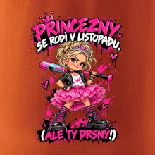 Princezny se rodí v listopadu drsná punková holčička