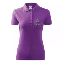 Folklór na prsníku vianočný stromček