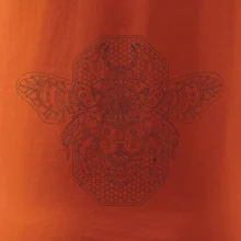 Steampunk včela čiernobiela Steampunk včela čiernobiela