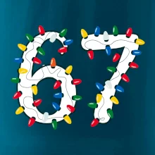 67 vianočné osvetlenie