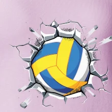 Volejbal lopta v triku