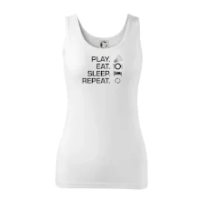 Play Eat Sleep Repeat badminton Play Eat Sleep Repeat badminton