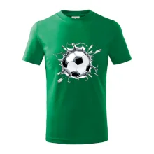 Futbalová lopta v triku