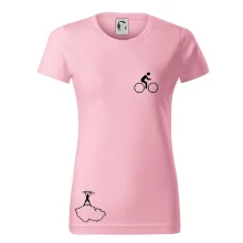 Mapa ČR + kolo na prsu