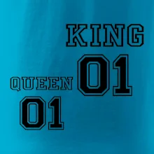 King - Queen - 01 dres (čiernobiela)