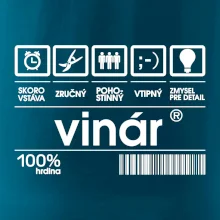 Čiarový kód - vinár