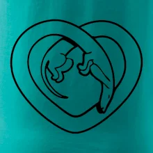 Jazvečík srdca - obrys