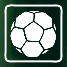 Fotbalová lopta emblem Fotbalová lopta emblem