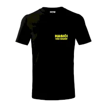 Hasiči - žltý nápis - váš názov zboru Hasiči - žltý nápis - váš názov zboru
