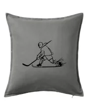 Kreslený hokejista tučnou fixkou