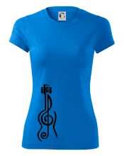 Husľový kľúč gitara